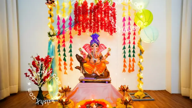 Ganesh Chaturthi Decoration Ideas at Home