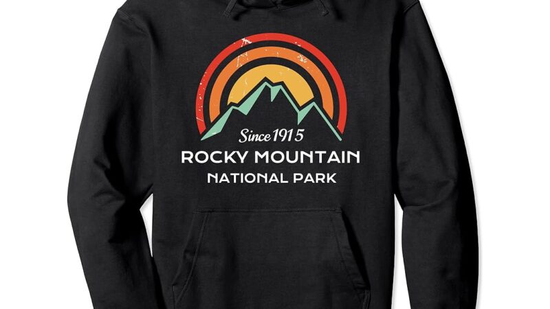 Rocky Mountain National Park Hoodies