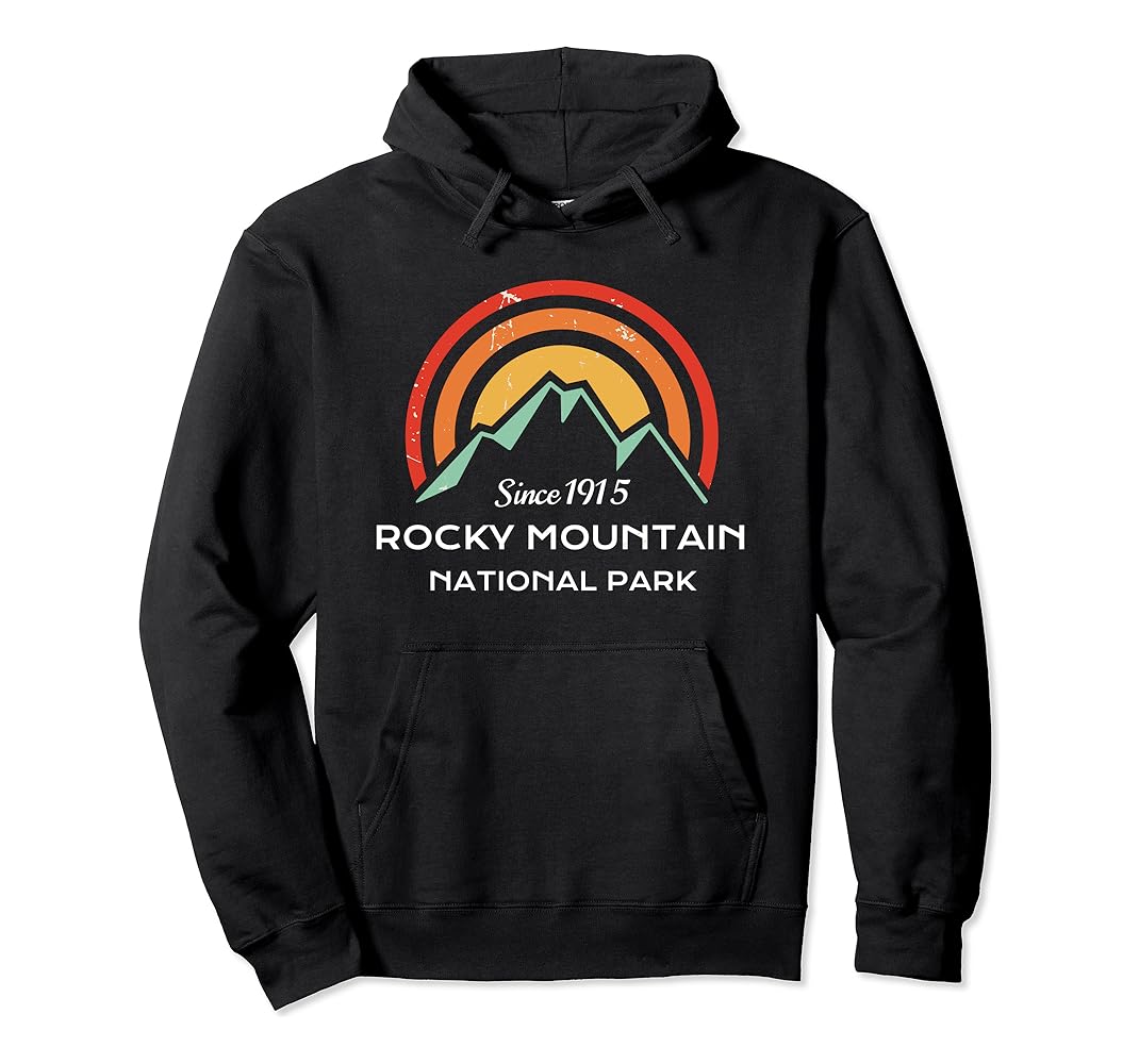 Rocky Mountain National Park Hoodies