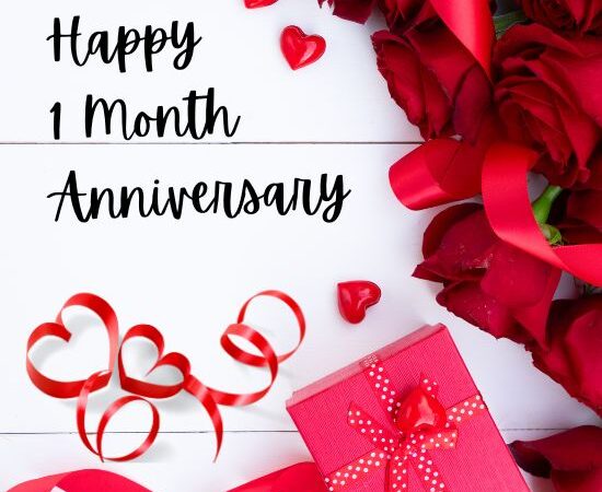 Celebrating Love: Heartfelt One-Month Anniversary Quotes to Express Your Feelings