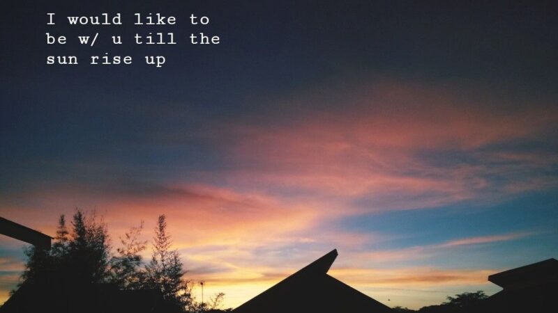 Caption Sunrise Quotes