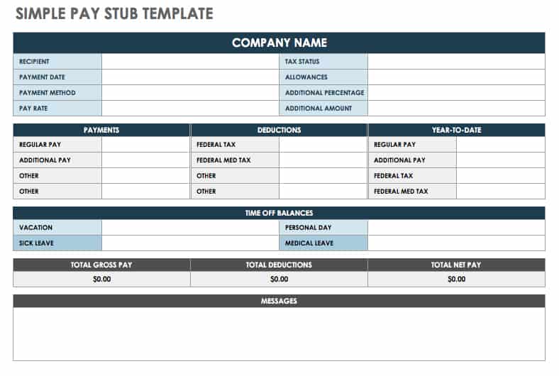 Easy Check Stubs