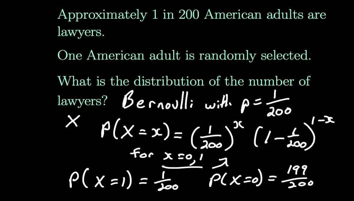 Bernoulli Distribution