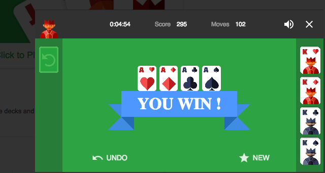 Google Solitaire