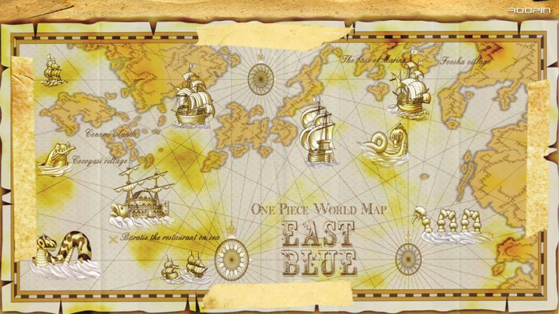 One Piece Map