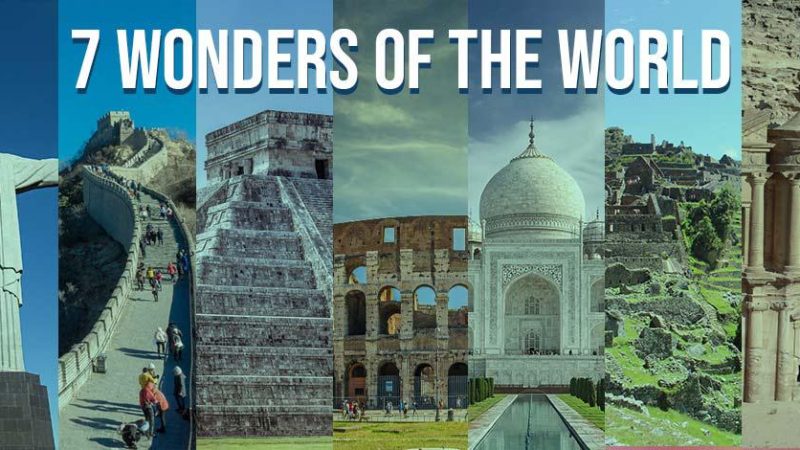 7 wonders of the world old vs new