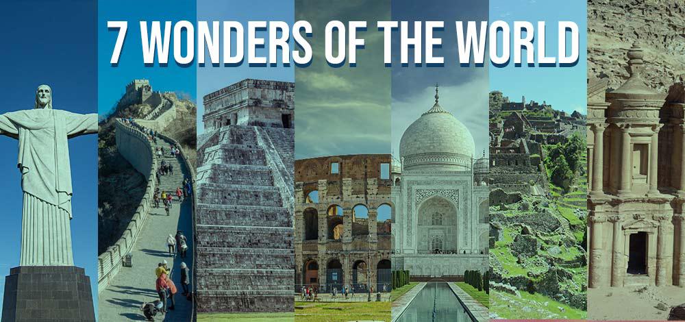 7 wonders of the world old vs new