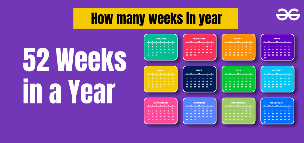 How Many Weeks Are In A Month