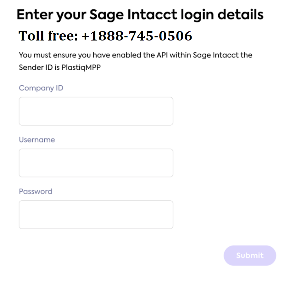 Intacct Login