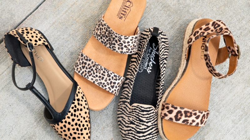 Leopard Print Shoes Womens